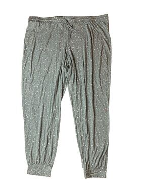 R LINE Floral Print Soft Knit Lounge Pants – Women’s 2X